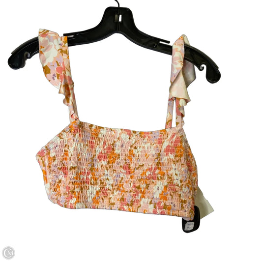 Swimsuit Top By Kona Sol In Multi-colored, Size: L