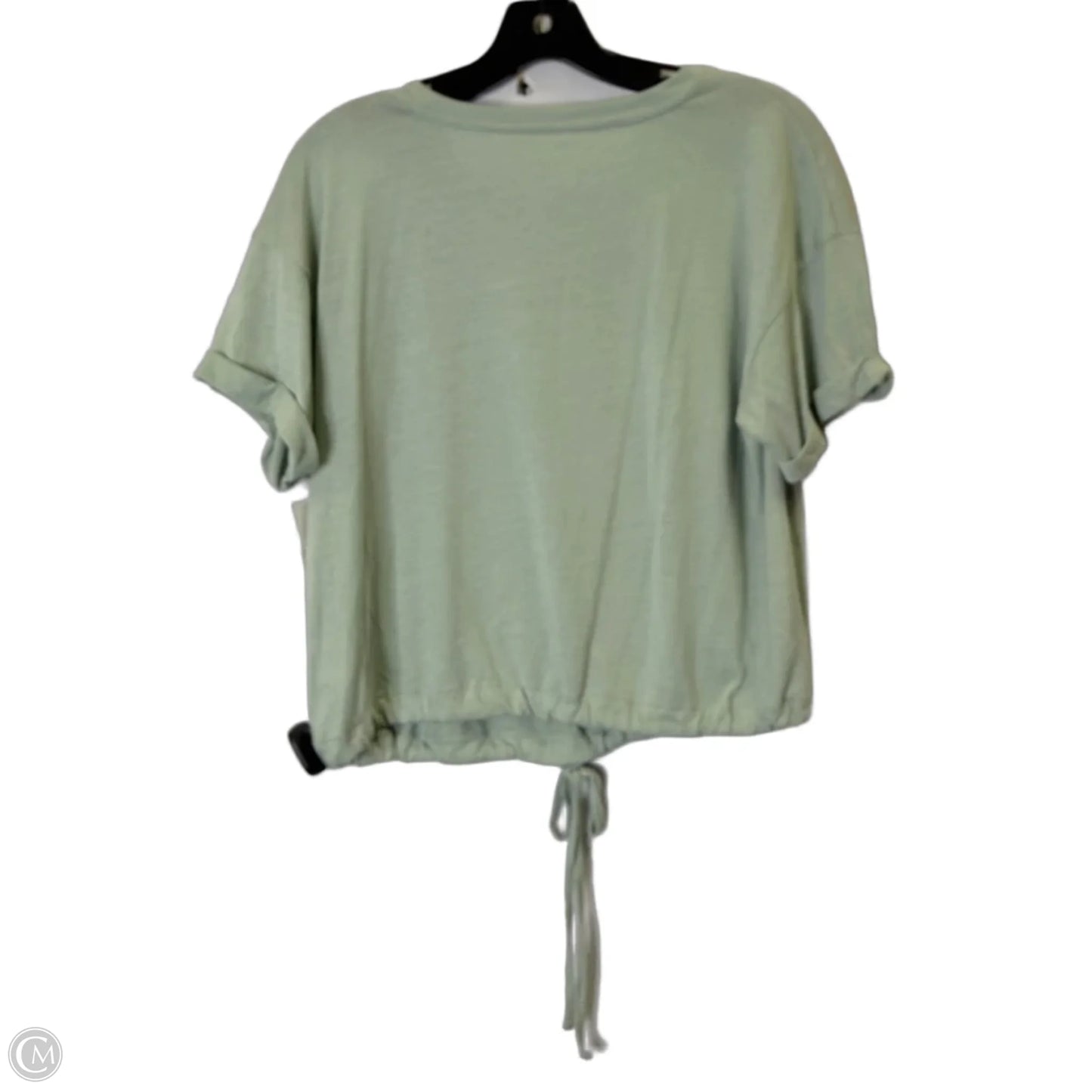 Top Short Sleeve Basic By American Eagle In Green, Size: M