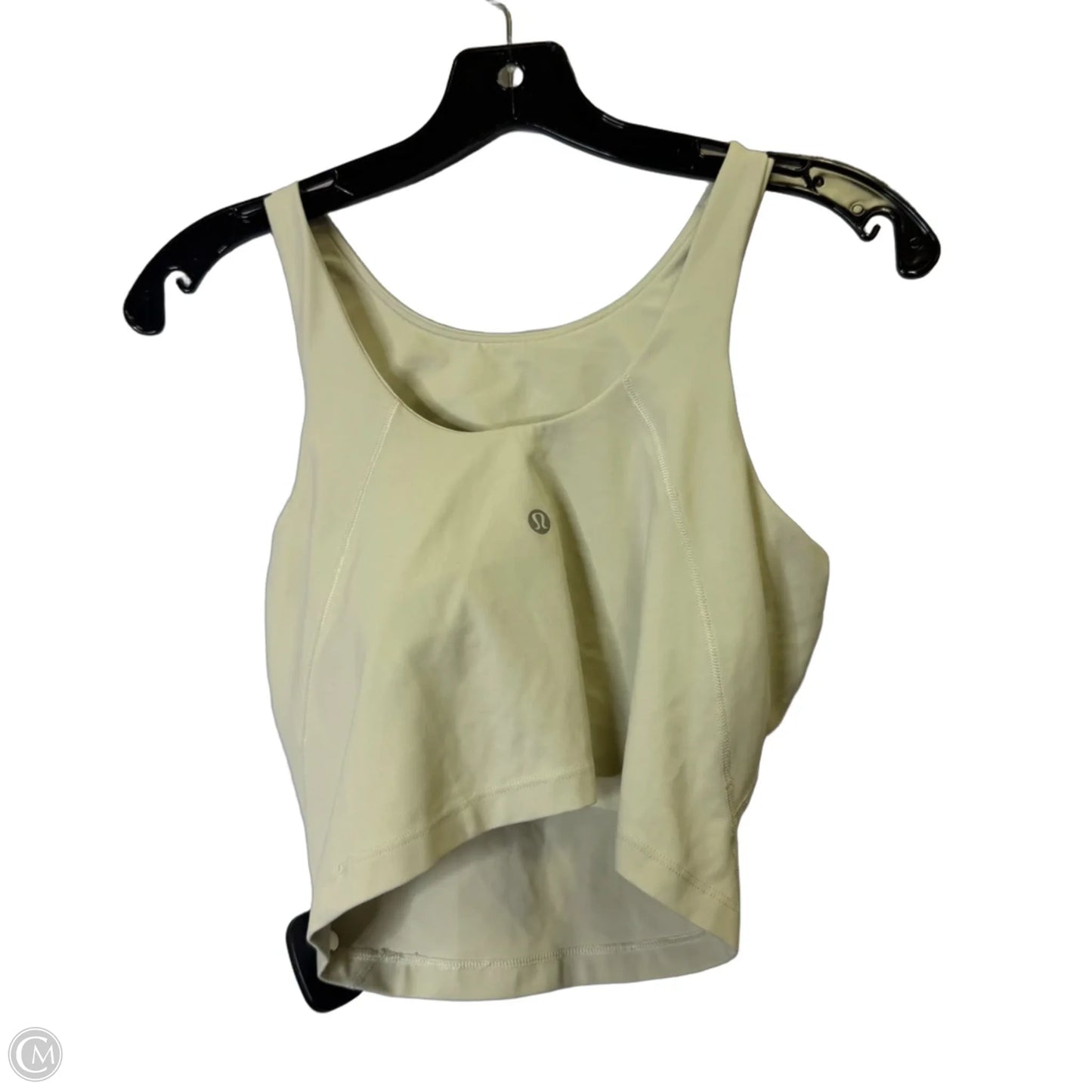 Athletic Tank Top By Lululemon In Cream, Size: 6