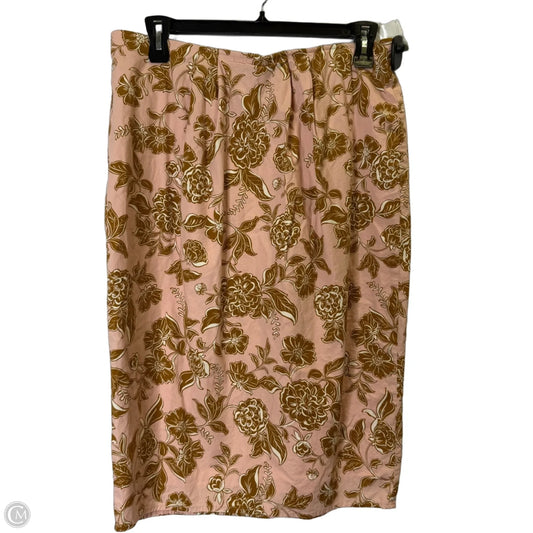 Skirt Midi By Lane Bryant In Pink, Size: 16