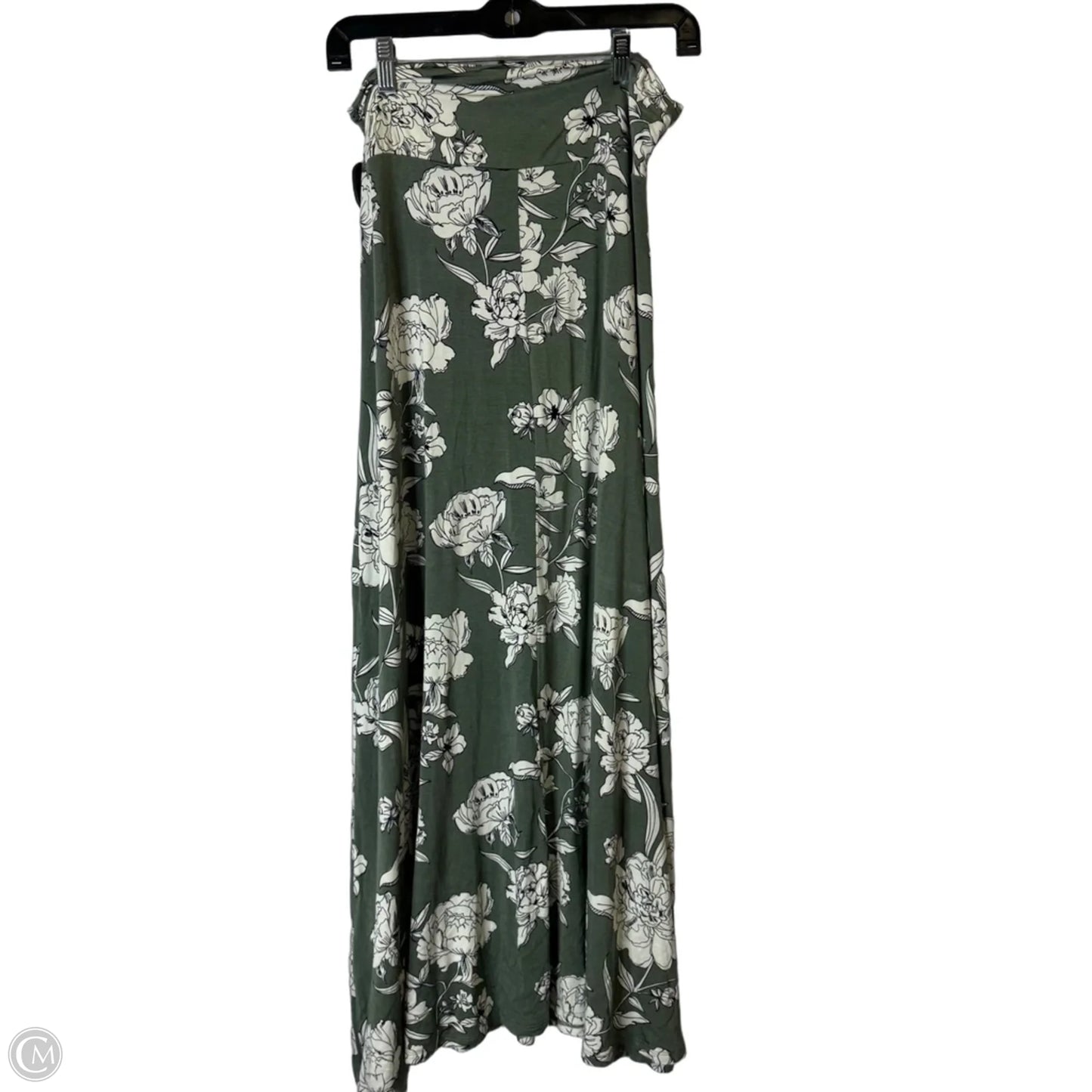 Skirt Maxi By Market & Spruce In Green, Size: M