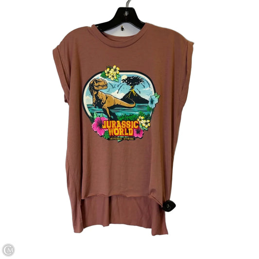 Top Sleeveless By Clothes Mentor In Pink, Size: M