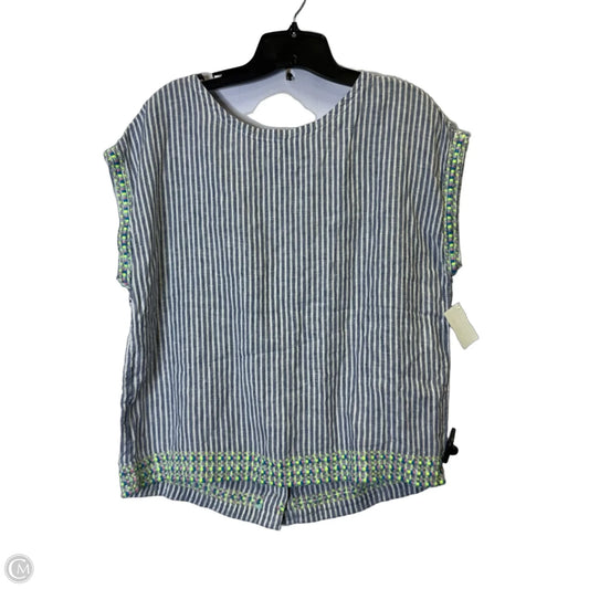 Top Sleeveless By C And C In Striped Pattern, Size: M
