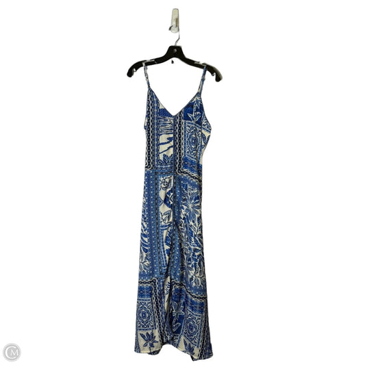 Dress Casual Maxi By Clothes Mentor In Blue, Size: M