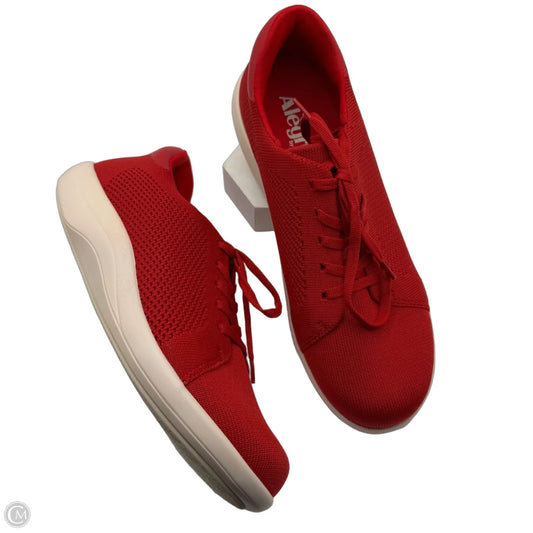 Shoes Sneakers By Alegria In Red, Size: 9.5