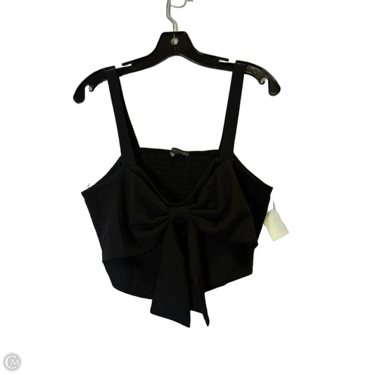Top Sleeveless By Moa Moa In Black, Size: Xl
