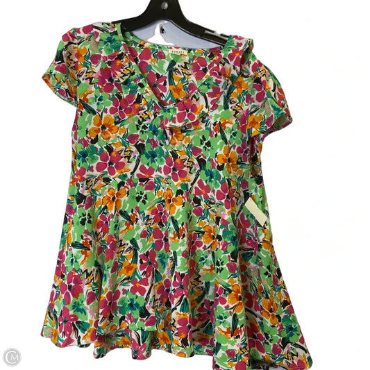 Top Sleeveless By Jodifl In Multi-colored, Size: L