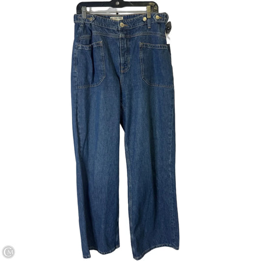 Jeans Straight By We The Free In Blue Denim, Size: 10