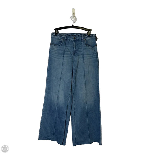 Jeans Flared By Johnny Was In Blue Denim, Size: 6
