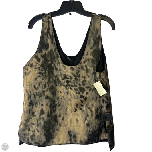 Top Sleeveless By Zara In Brown, Size: Xl