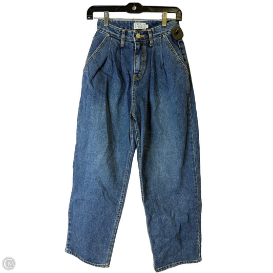 Jeans Wide Leg By Clothes Mentor In Blue Denim, Size: Xs