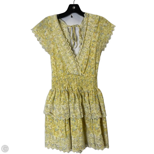 Dress Casual Short By American Eagle In Yellow, Size: Xsp