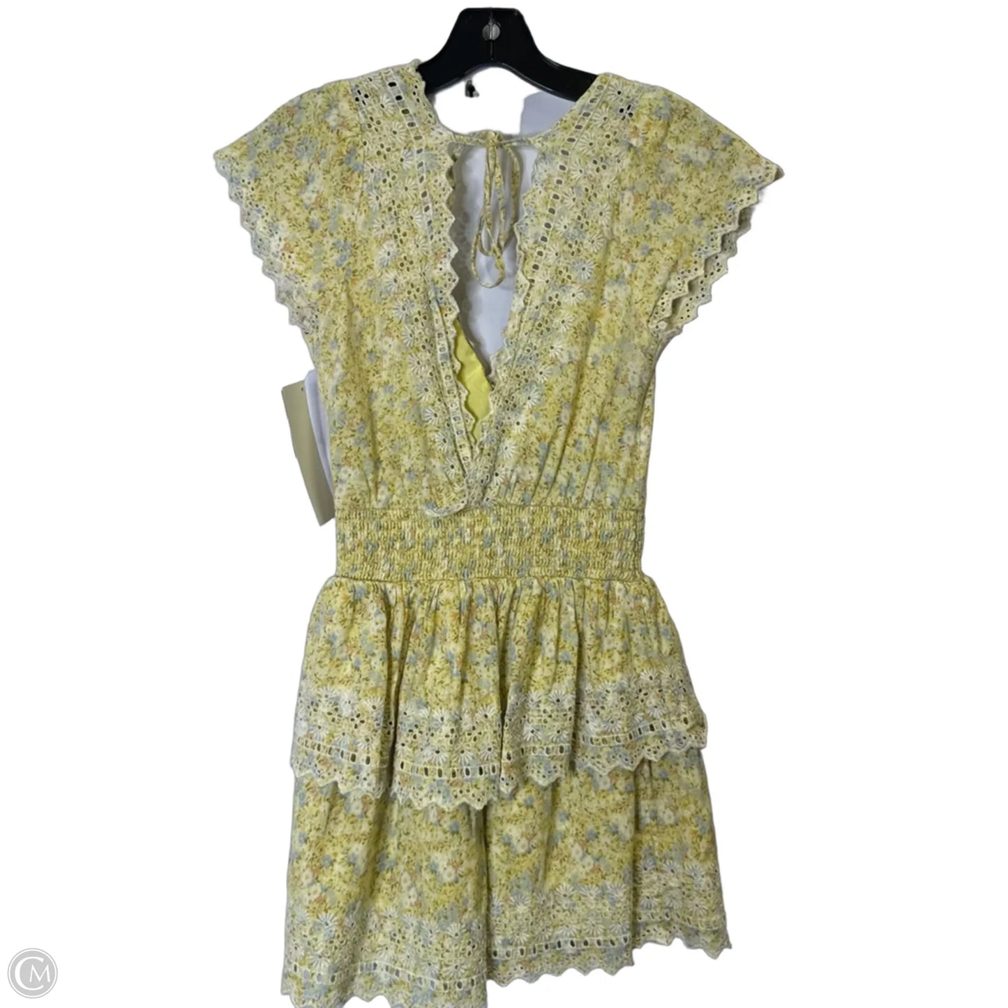Dress Casual Short By American Eagle In Yellow, Size: Xsp