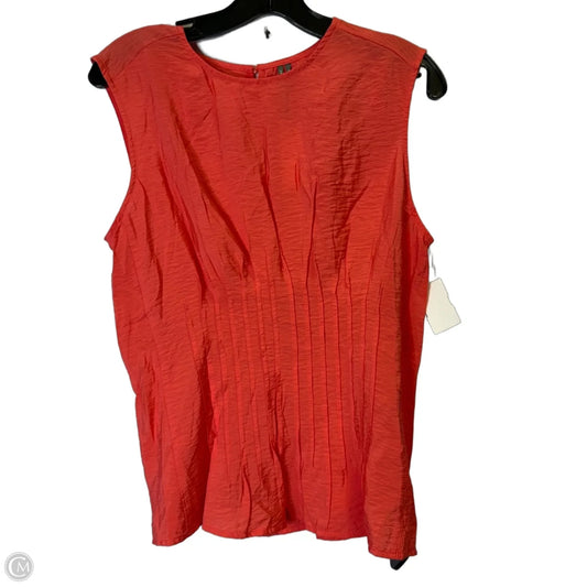 Top Sleeveless By Anthropologie In Pink, Size: M