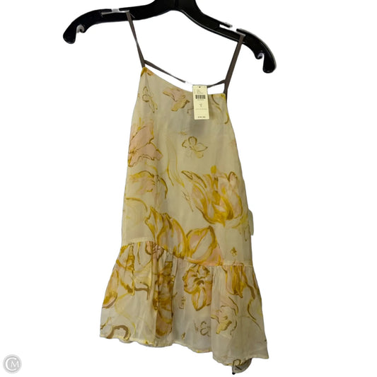 Top Sleeveless By Hd In Paris In Orange & Pink, Size: S