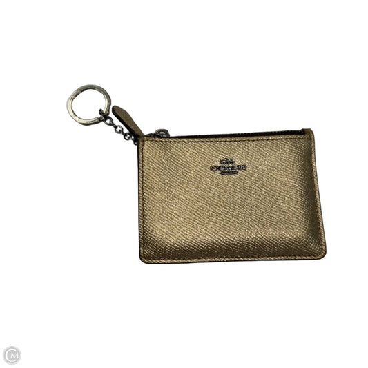 Coin Purse Designer By Coach, Size: Small