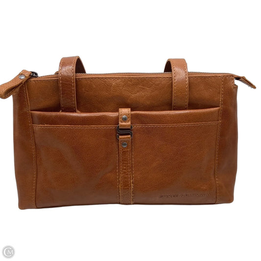 Handbag Leather By Clothes Mentor, Size: Medium
