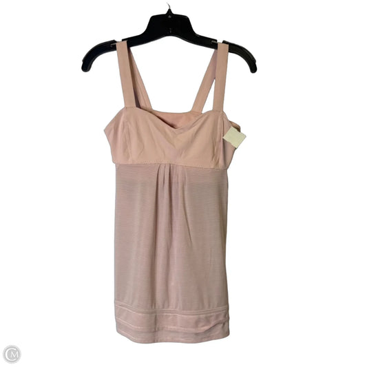 Athletic Tank Top By Lululemon In Pink, Size: M