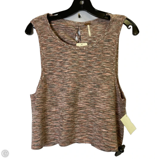 Top Sleeveless By Free People In Pink, Size: Xl