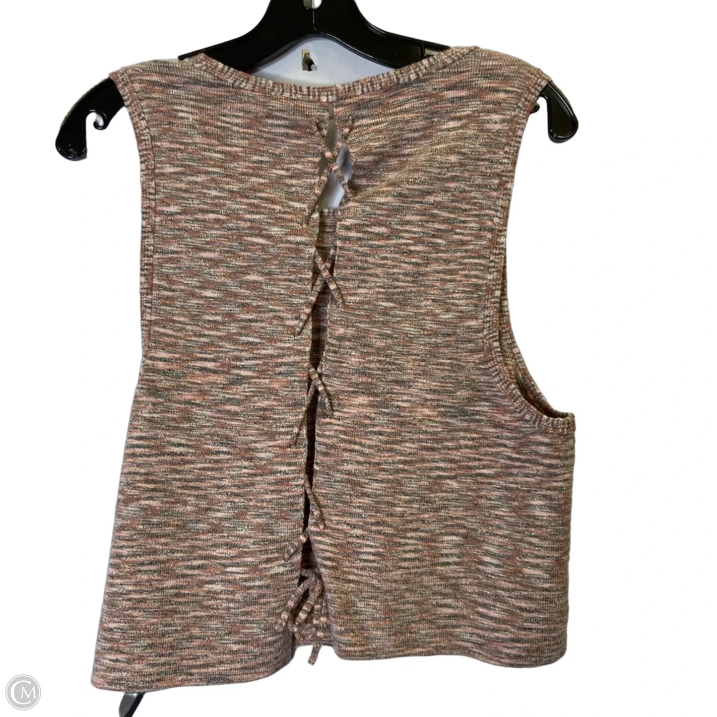 Top Sleeveless By Free People In Pink, Size: Xl