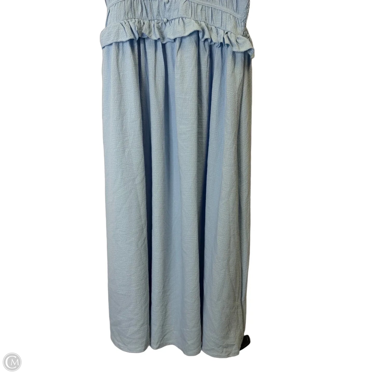 Dress Casual Midi By Shein In Blue, Size: L