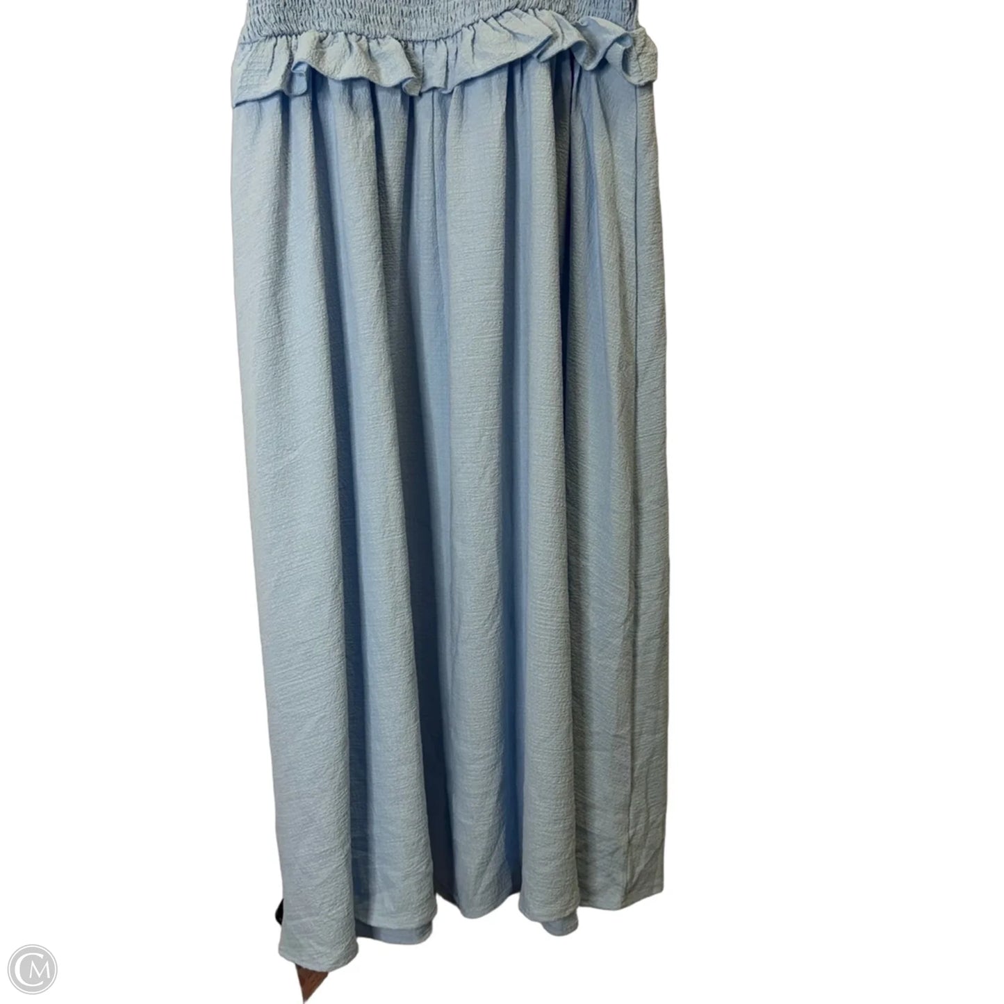 Dress Casual Midi By Shein In Blue, Size: L