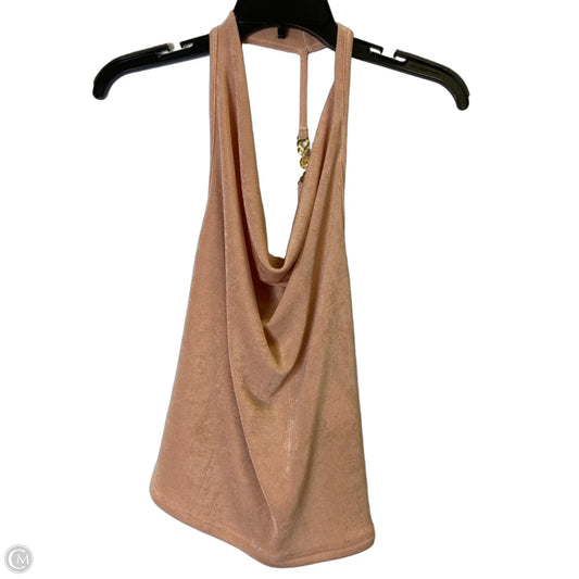 Top Sleeveless By Shein In Pink, Size: L