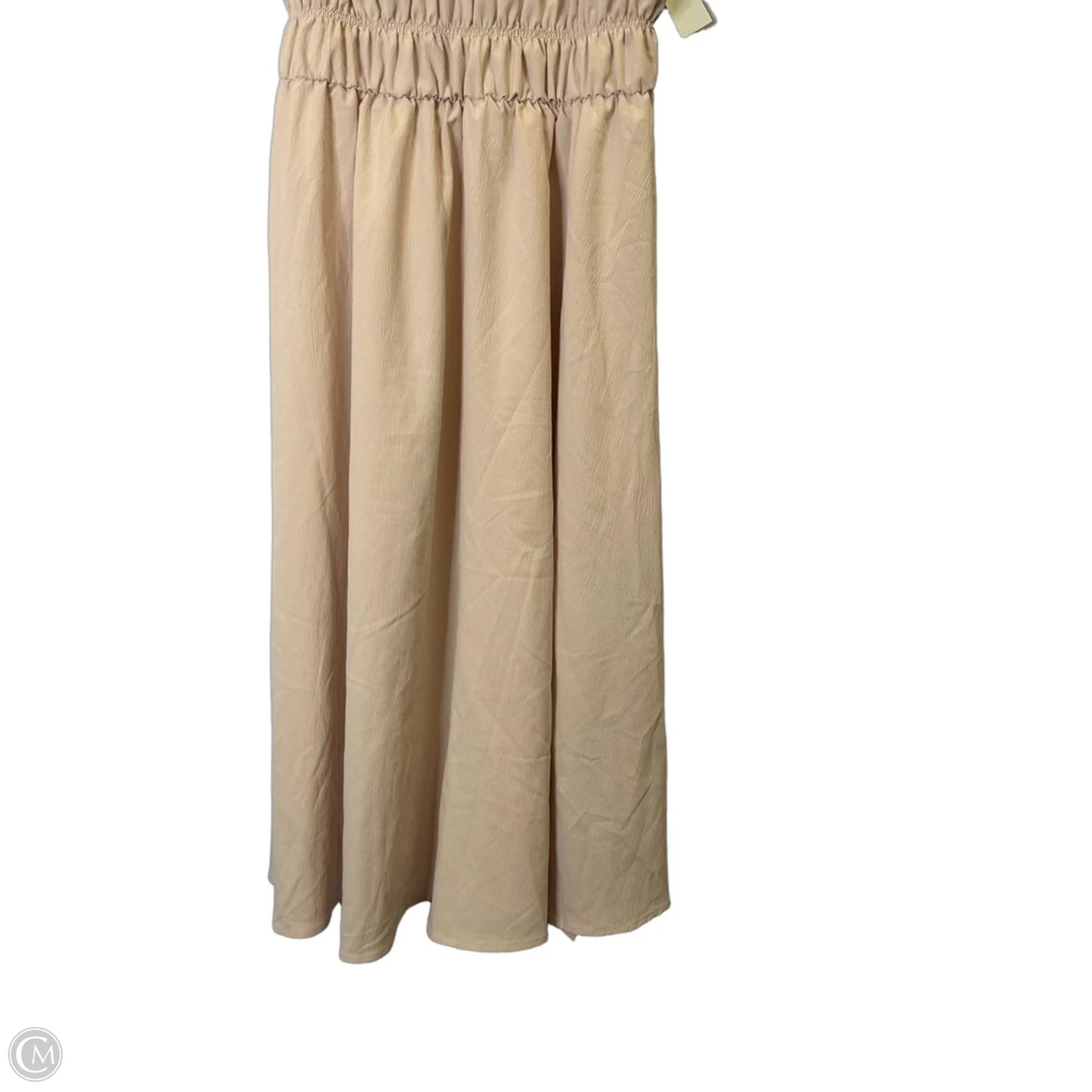Dress Casual Midi By Shein In Pink, Size: L