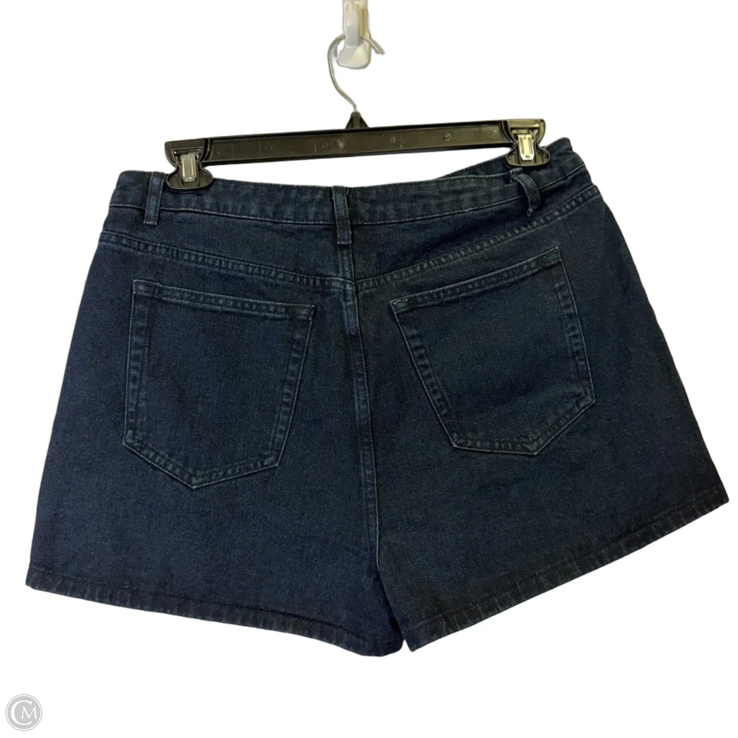 Shorts By Pretty Little Thing In Blue Denim, Size: 10