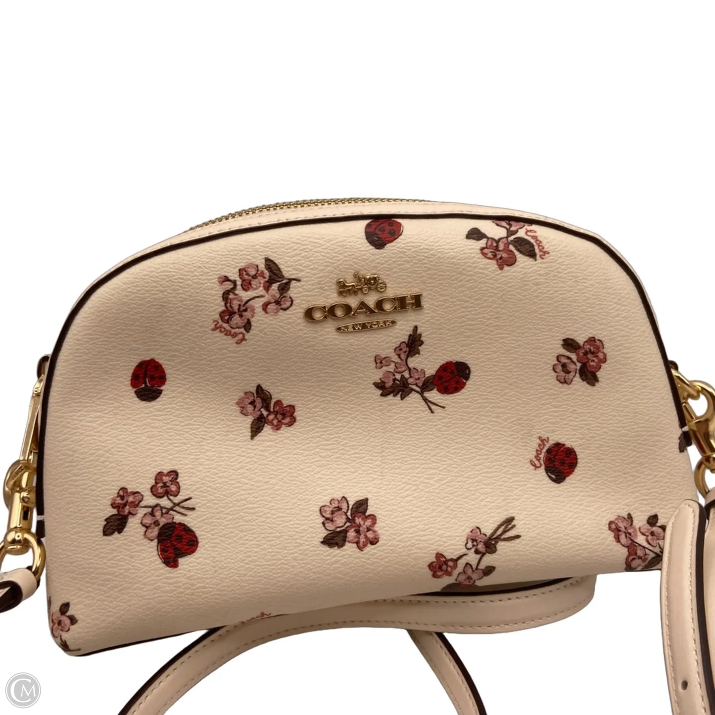 Crossbody Designer By Coach, Size: Medium