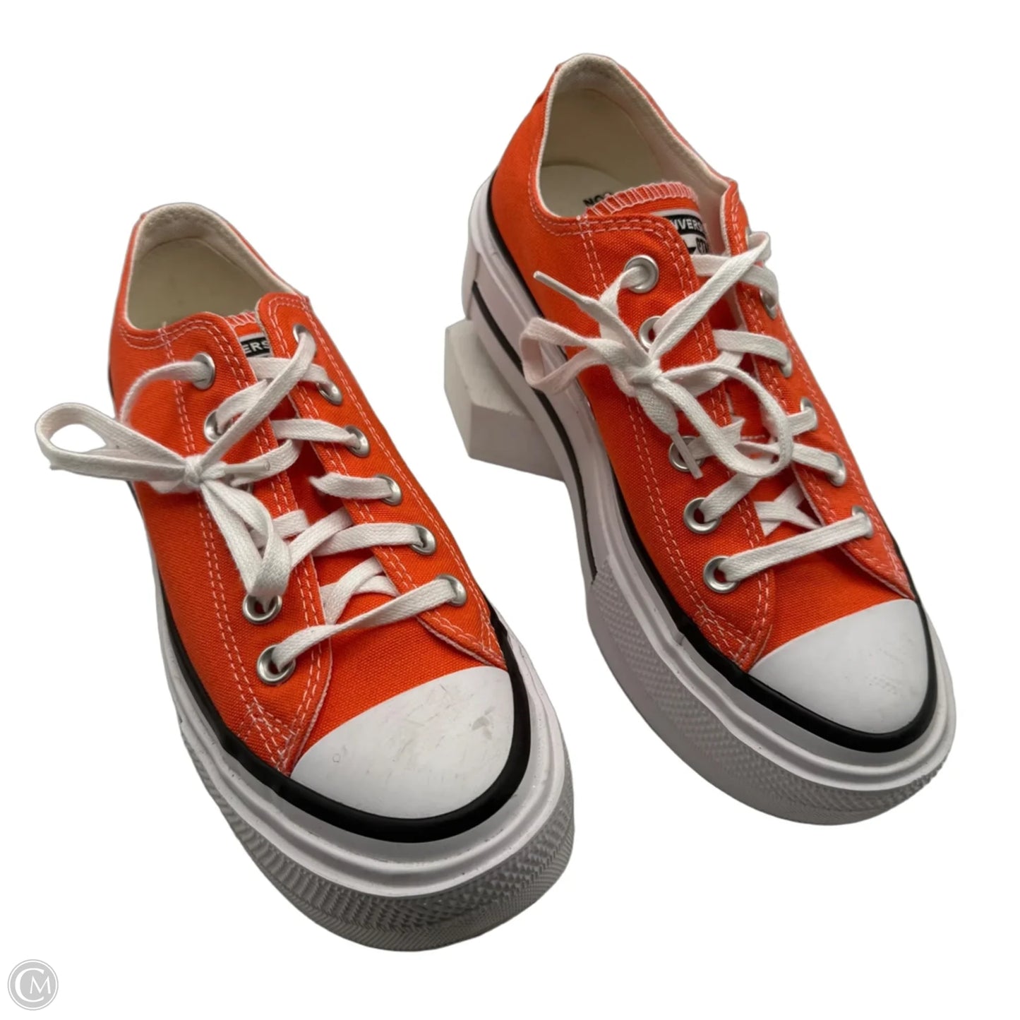 Shoes Sneakers Platform By Converse In Orange, Size: 7.5