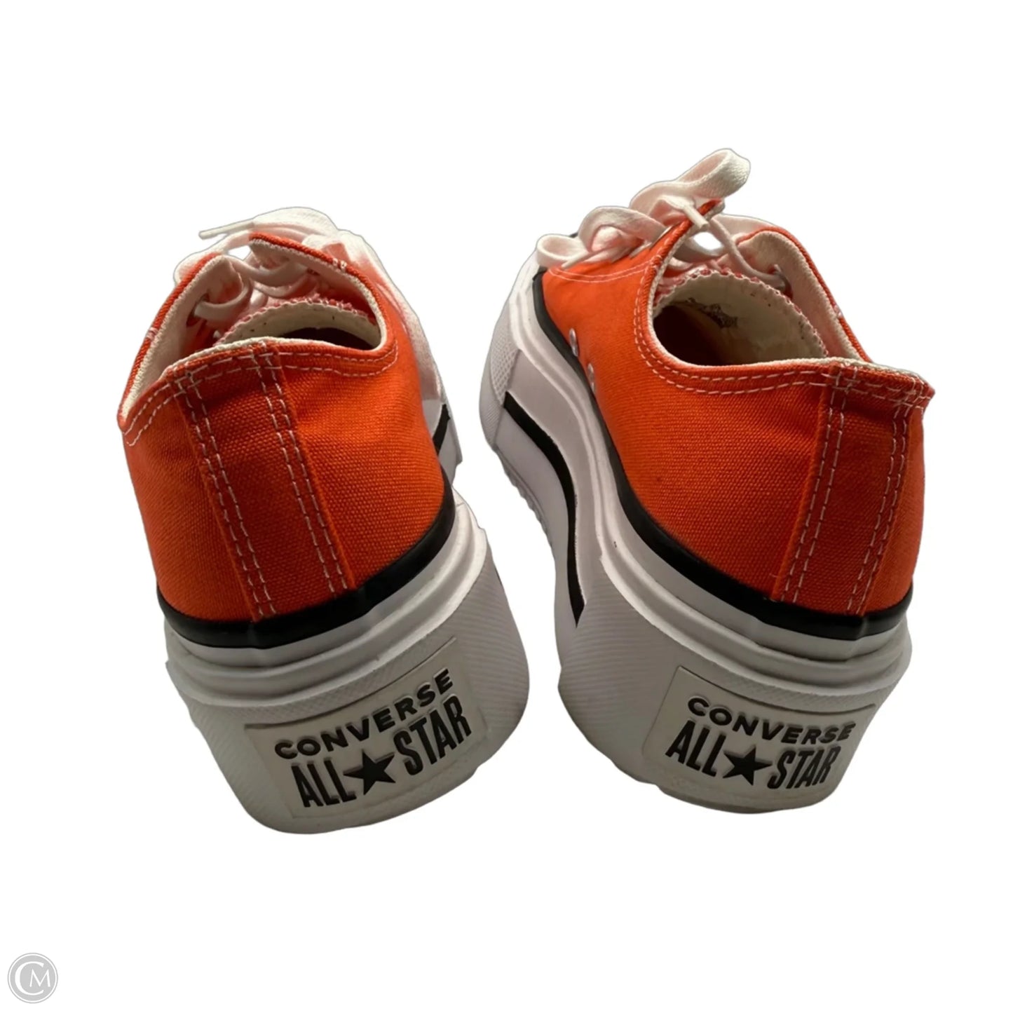 Shoes Sneakers Platform By Converse In Orange, Size: 7.5