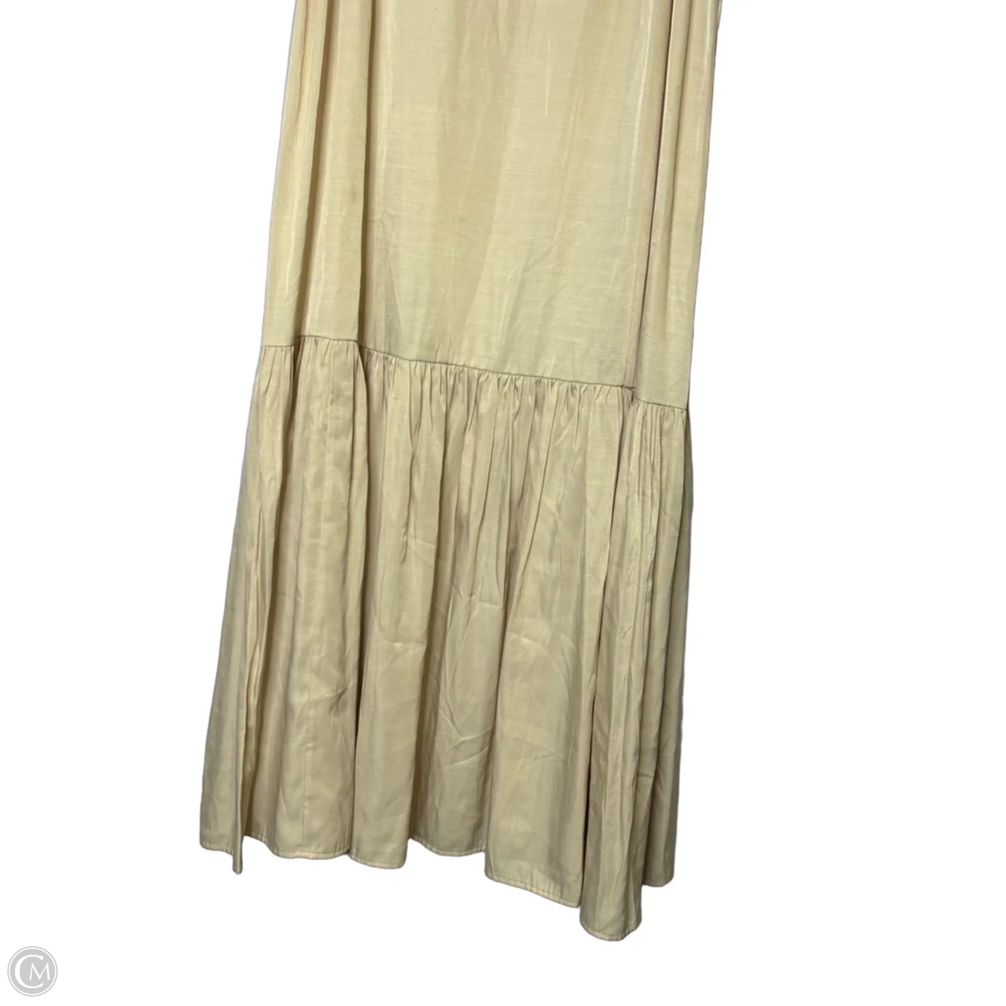 Dress Casual Maxi By H&m In Tan, Size: M