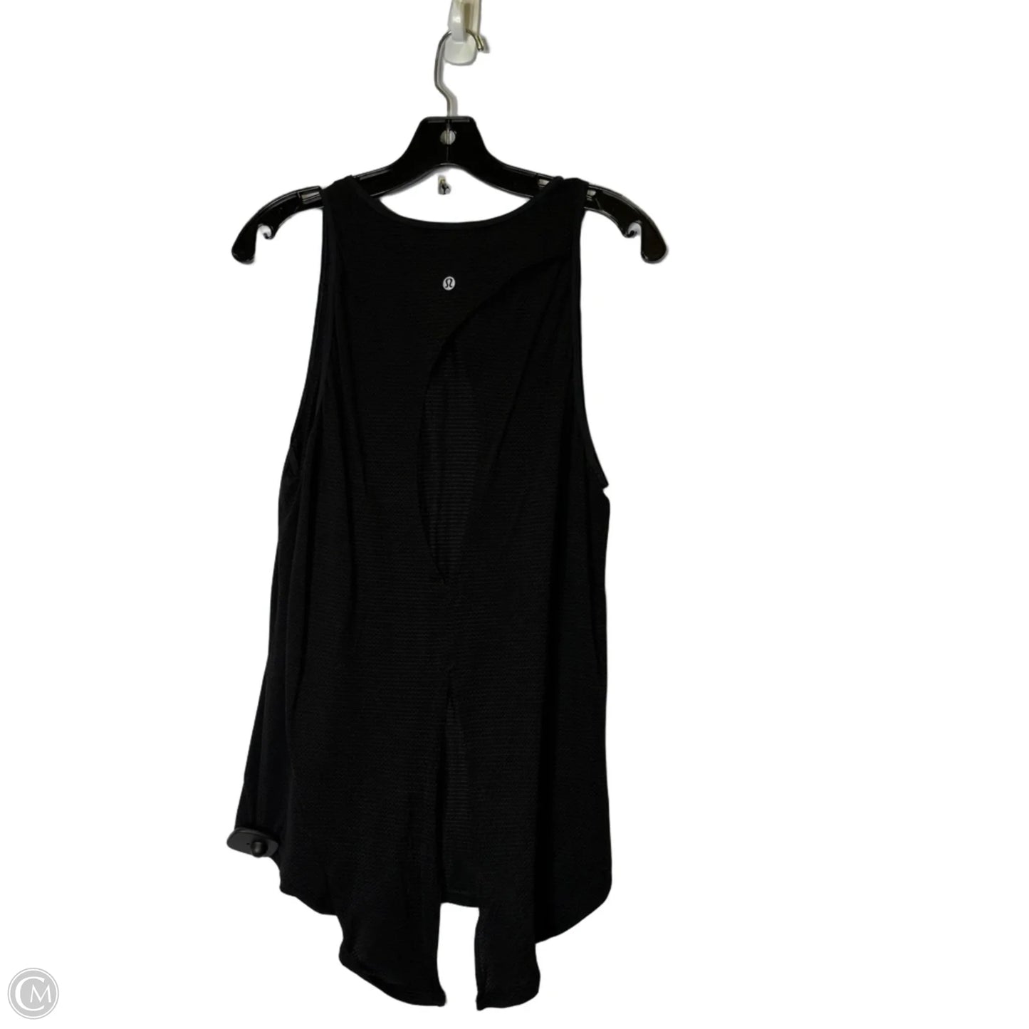 Athletic Tank Top By Lululemon In Black, Size: M
