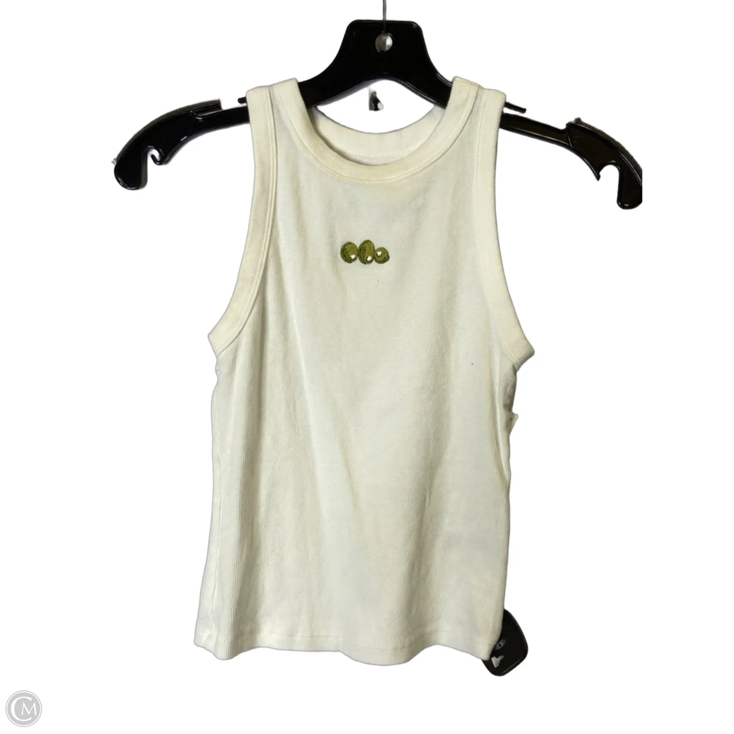 Top Sleeveless Basic By A New Day In White, Size: S
