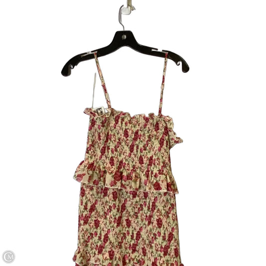 Dress Casual Maxi By Clothes Mentor In Floral Print, Size: 1x