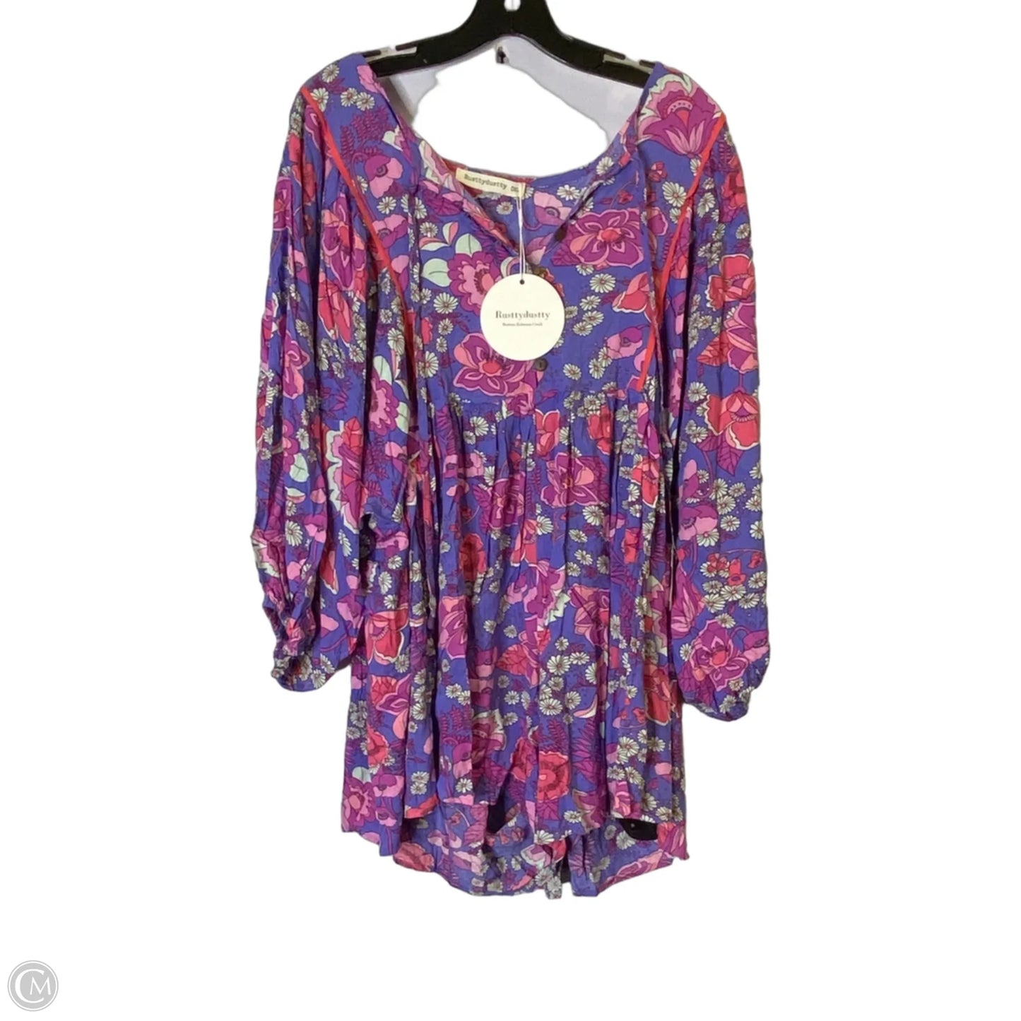 Dress Casual Short By Rusttydustty In Purple, Size: Xl