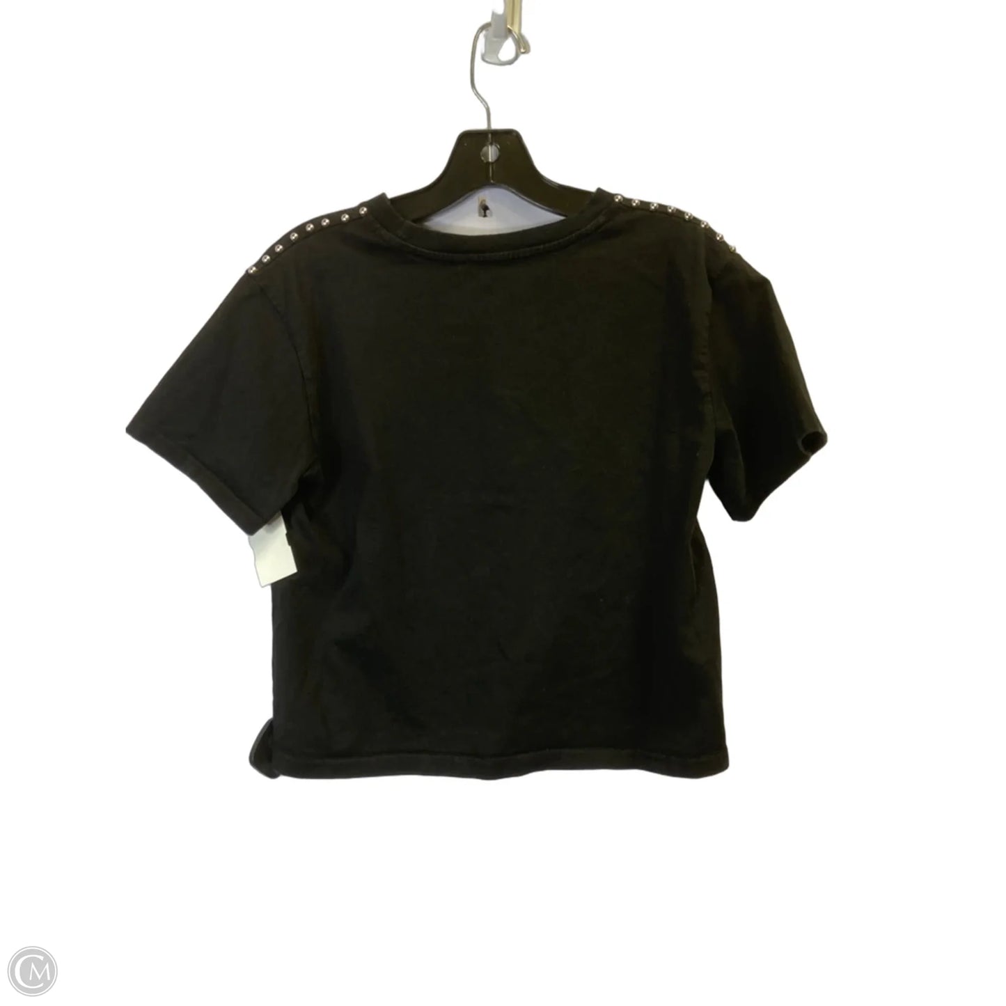 Top Short Sleeve By Blue B In Black, Size: L