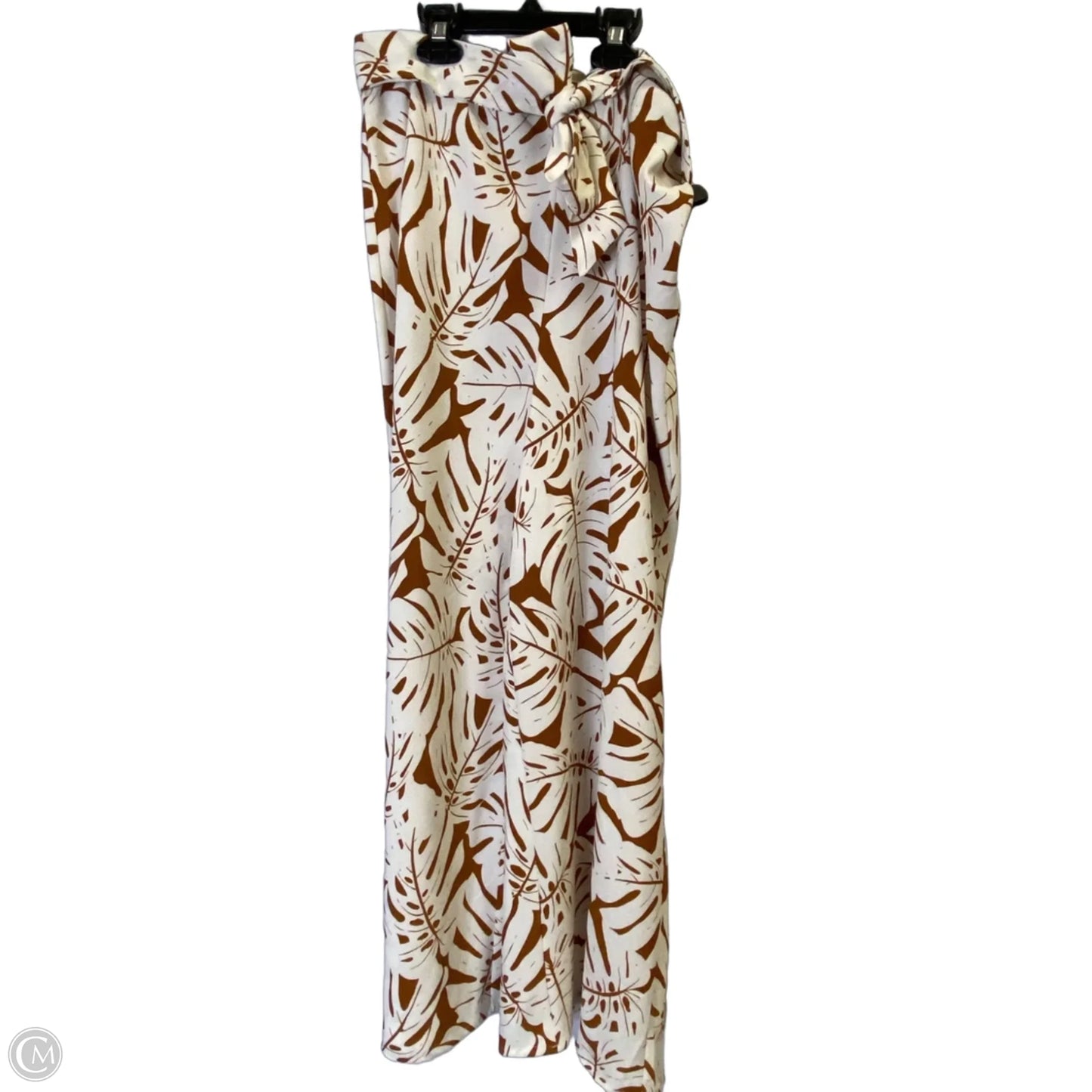Pants Wide Leg By Eliane Rose In Brown, Size: L