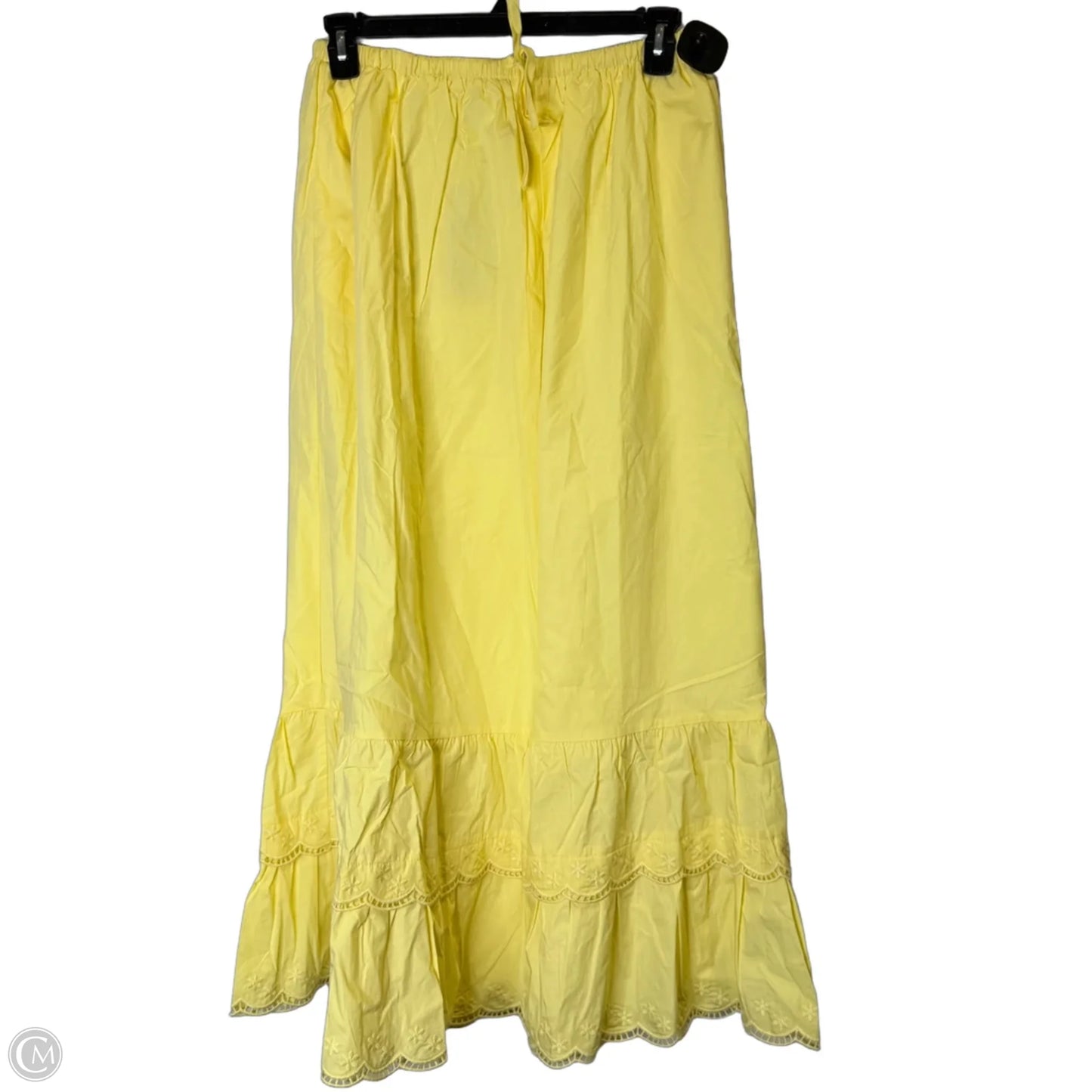Skirt Maxi By Cmb In Yellow, Size: M