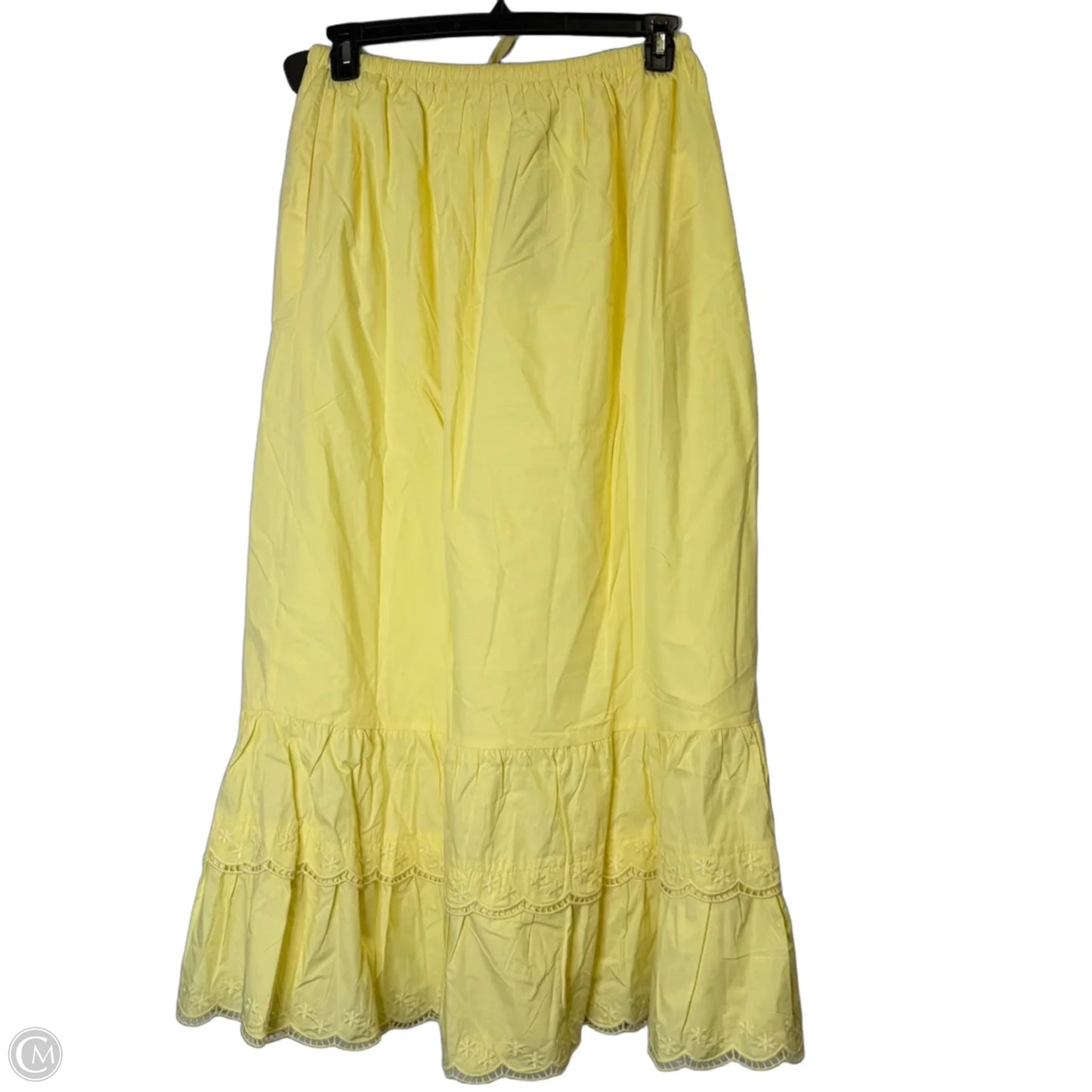 Skirt Maxi By Cmb In Yellow, Size: M