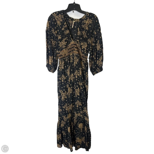 Dress Casual Maxi By Free People In Black, Size: Xs