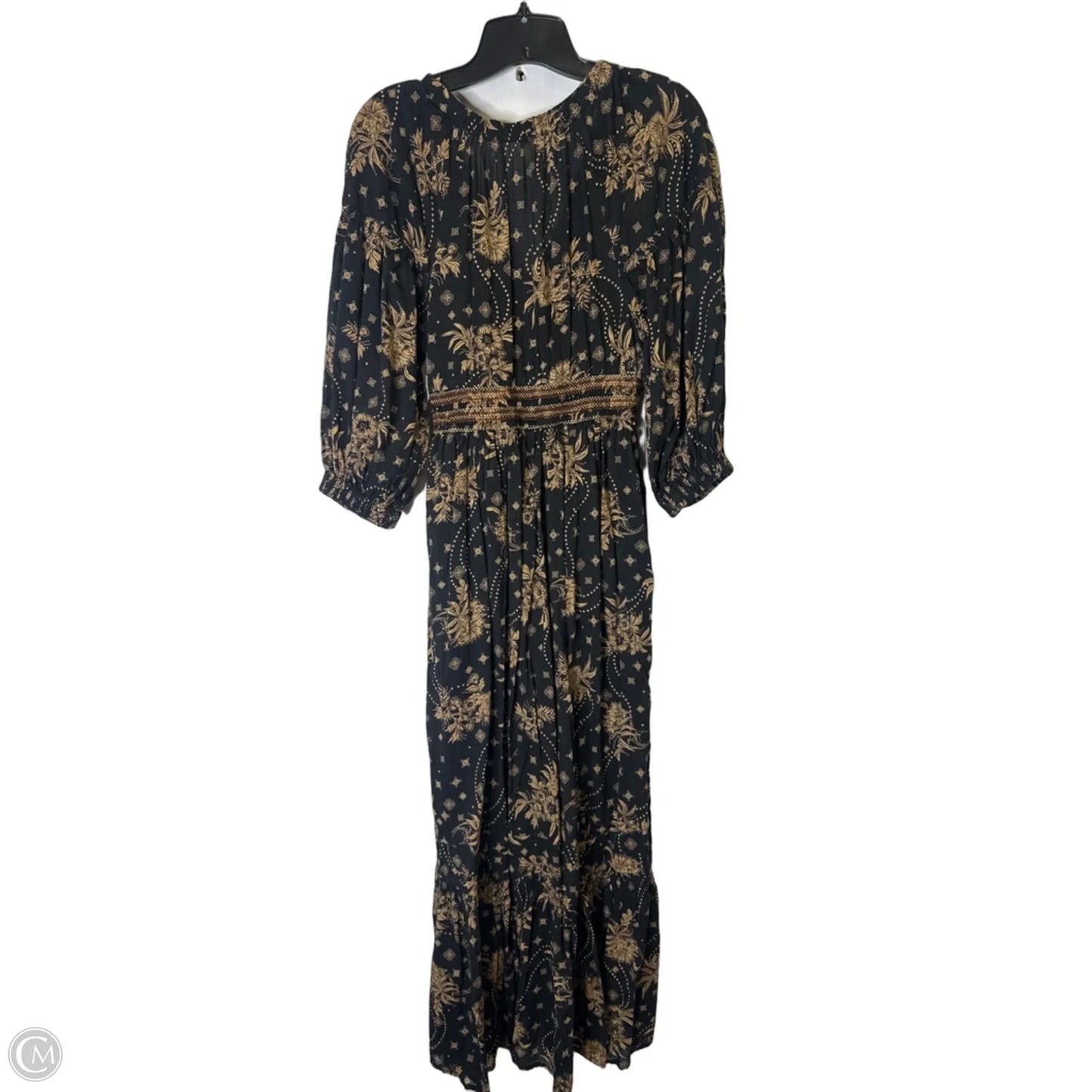 Dress Casual Maxi By Free People In Black, Size: Xs