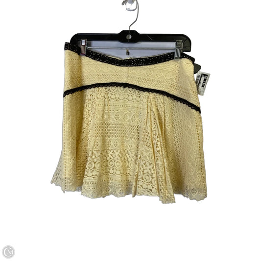 Skirt Mini & Short By Free People In Cream, Size: 6