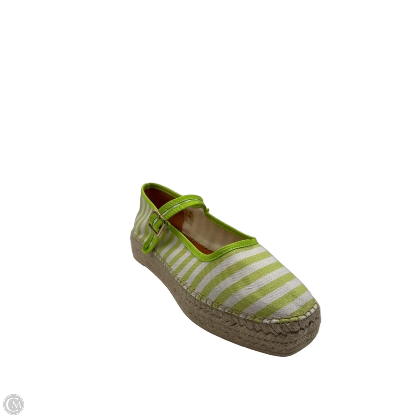 Shoes Flats By Maeve In Green, Size: 9