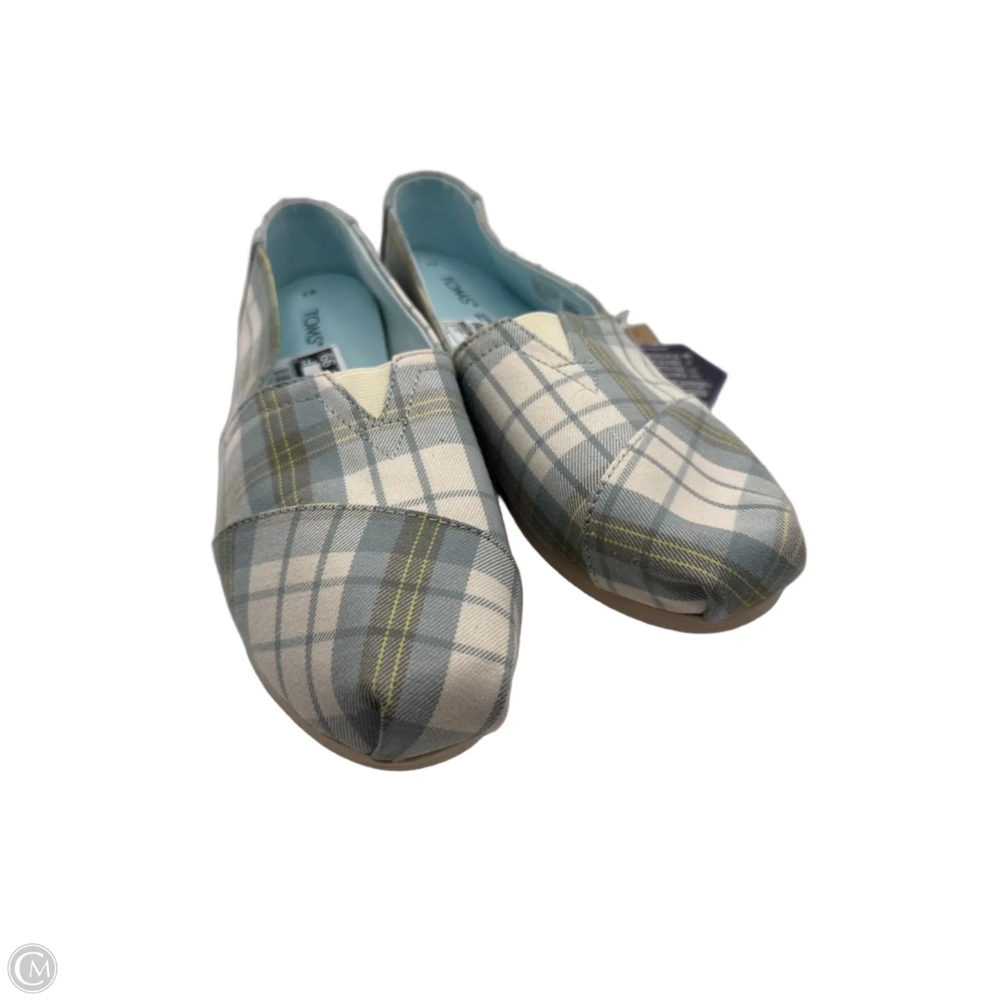 Shoes Flats By Toms In Blue, Size: 9