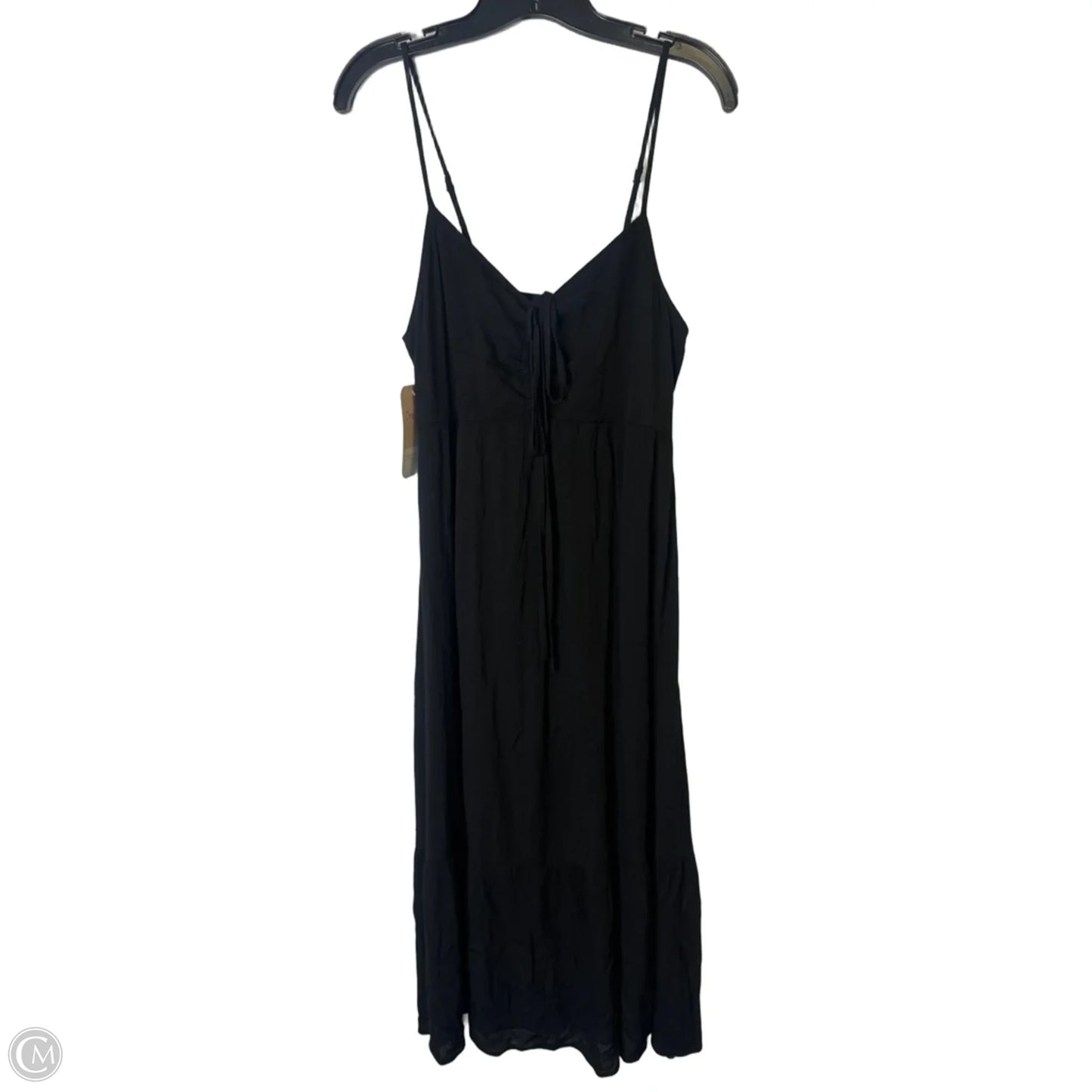 Dress Casual Midi By Clothes Mentor In Black, Size: M