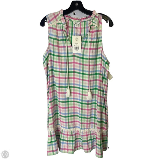 Dress Casual Short By Crown And Ivy In Plaid Pattern, Size: Mp