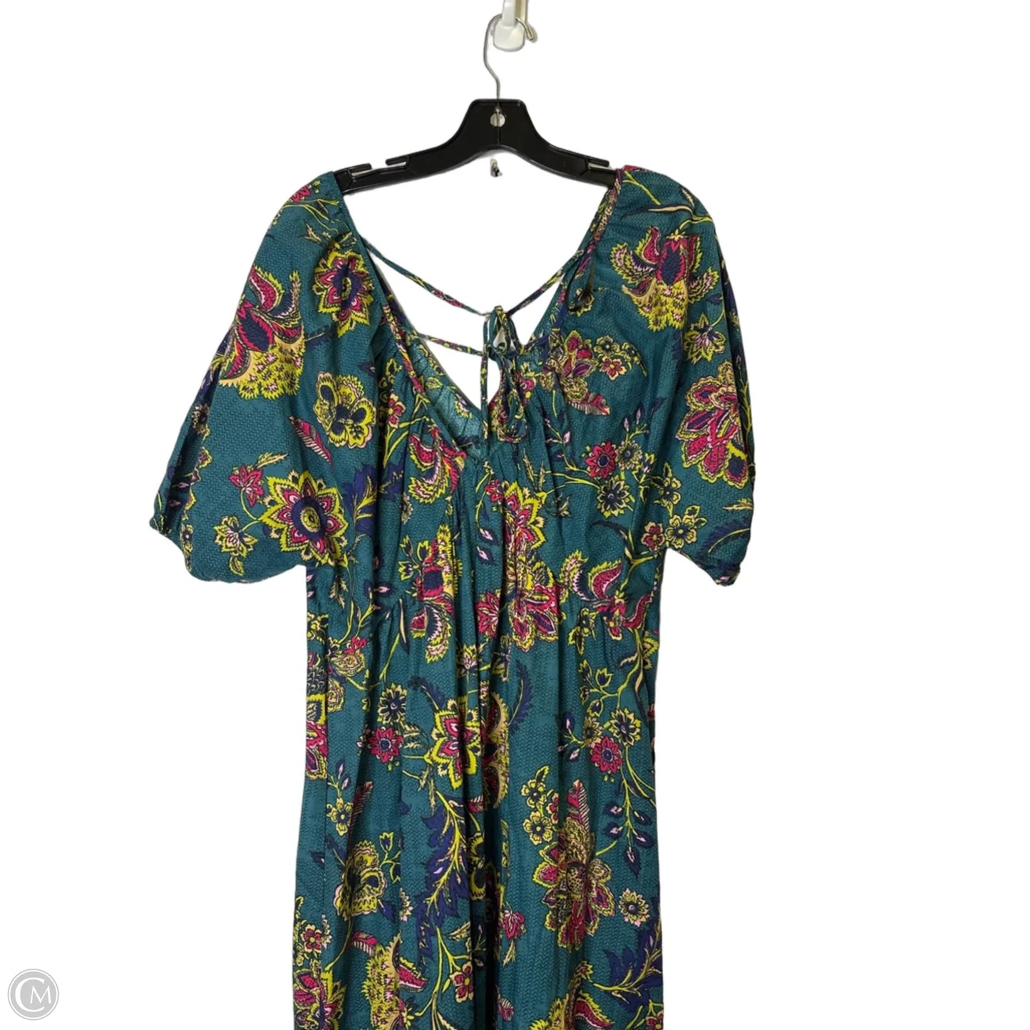 Dress Casual Maxi By Clothes Mentor In Teal, Size: 10