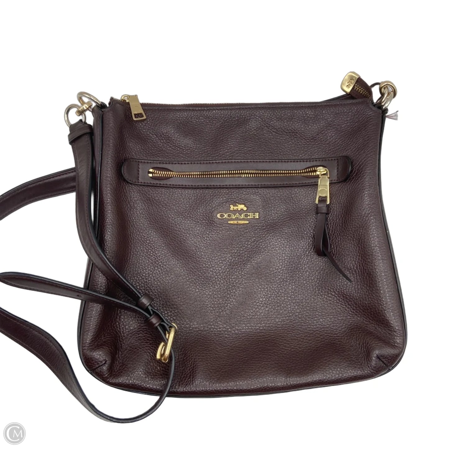 Crossbody Designer By Coach, Size: Medium